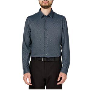 NWT Infinity Men's Textured Button Up Shirt